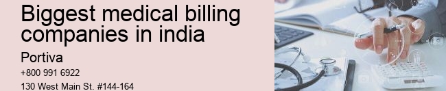 biggest medical billing companies in india